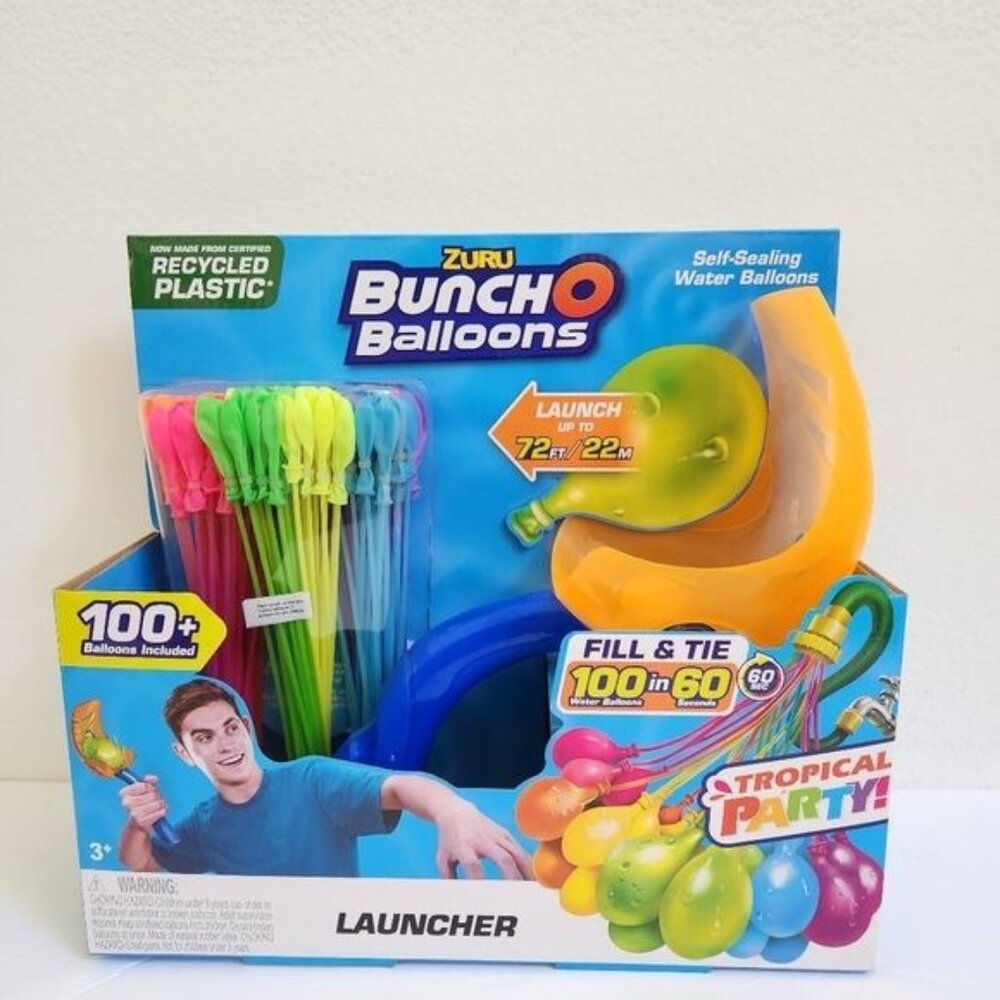 COPY - ZURU Bunch Ballons Tropical Party With Launcher & 100+Rapid Filli…